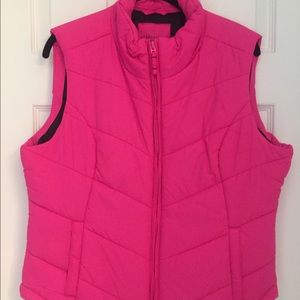 Pink Puffer Vest