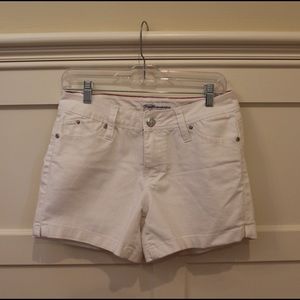 Royalty White Denim Short