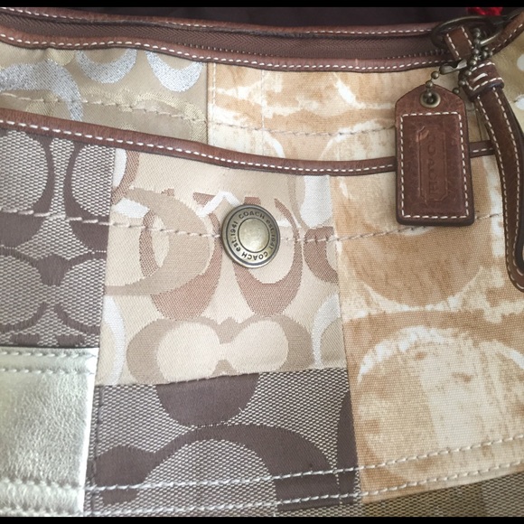 Coach patchwork handbag - Picture 4 of 4