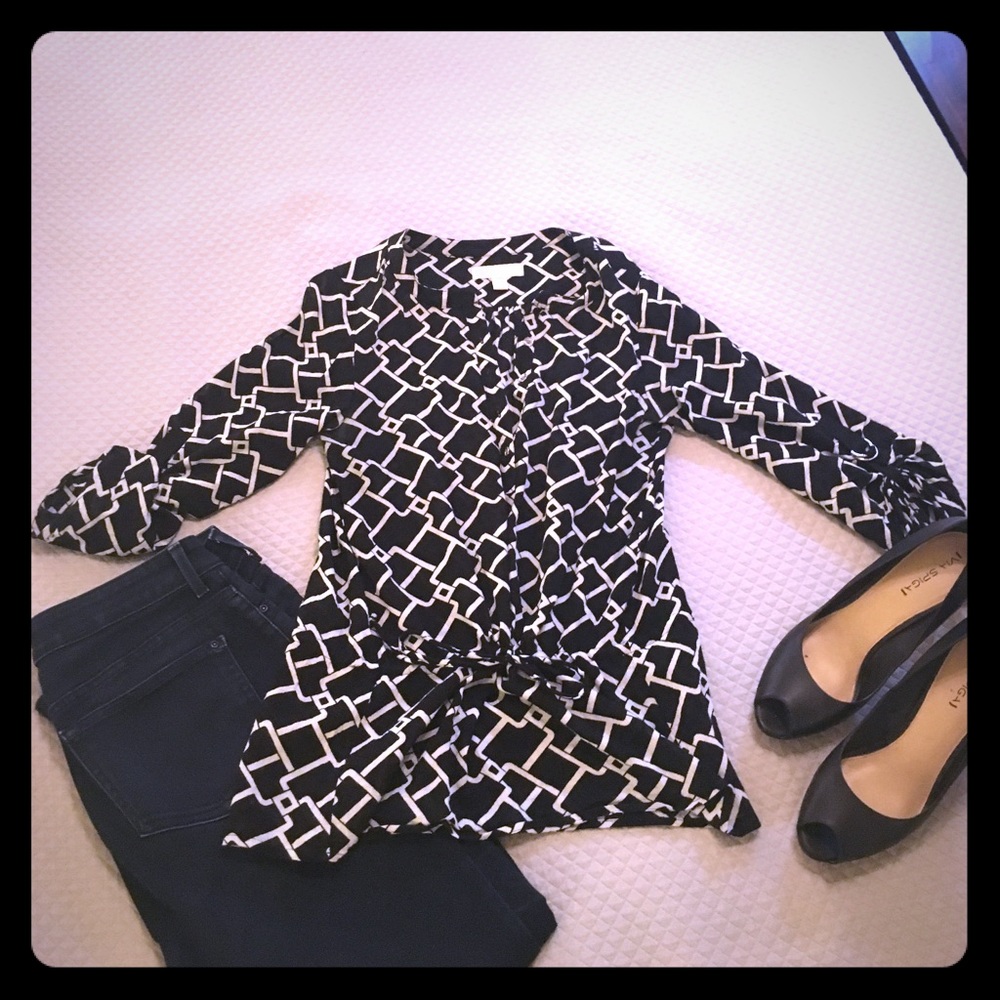 Michael Kors Patterned Top