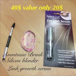 Anastasia brush & Silicon Beauty Makeup Blender 💋