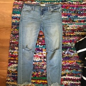 Free people distressed jeans