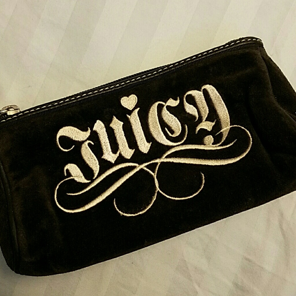 Juicy velor make up bag