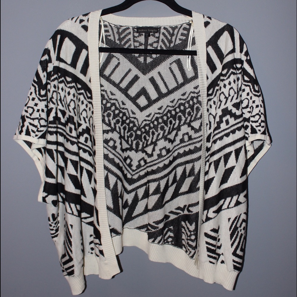 Aztec Printed Cardigan Size S-M