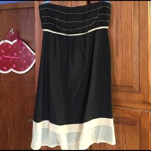 The Limited strapless dress