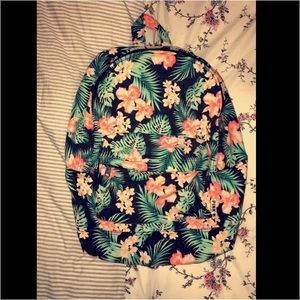 Victoria's Secret floral backpack