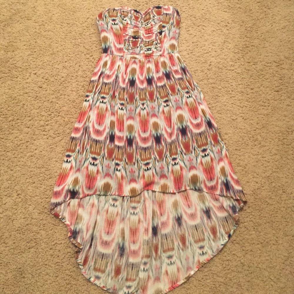 Strapless dress