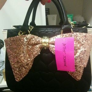 Cute sequins bow purse