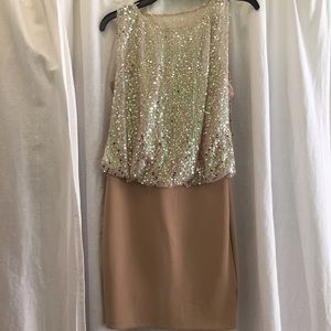 Flashy cocktail dress