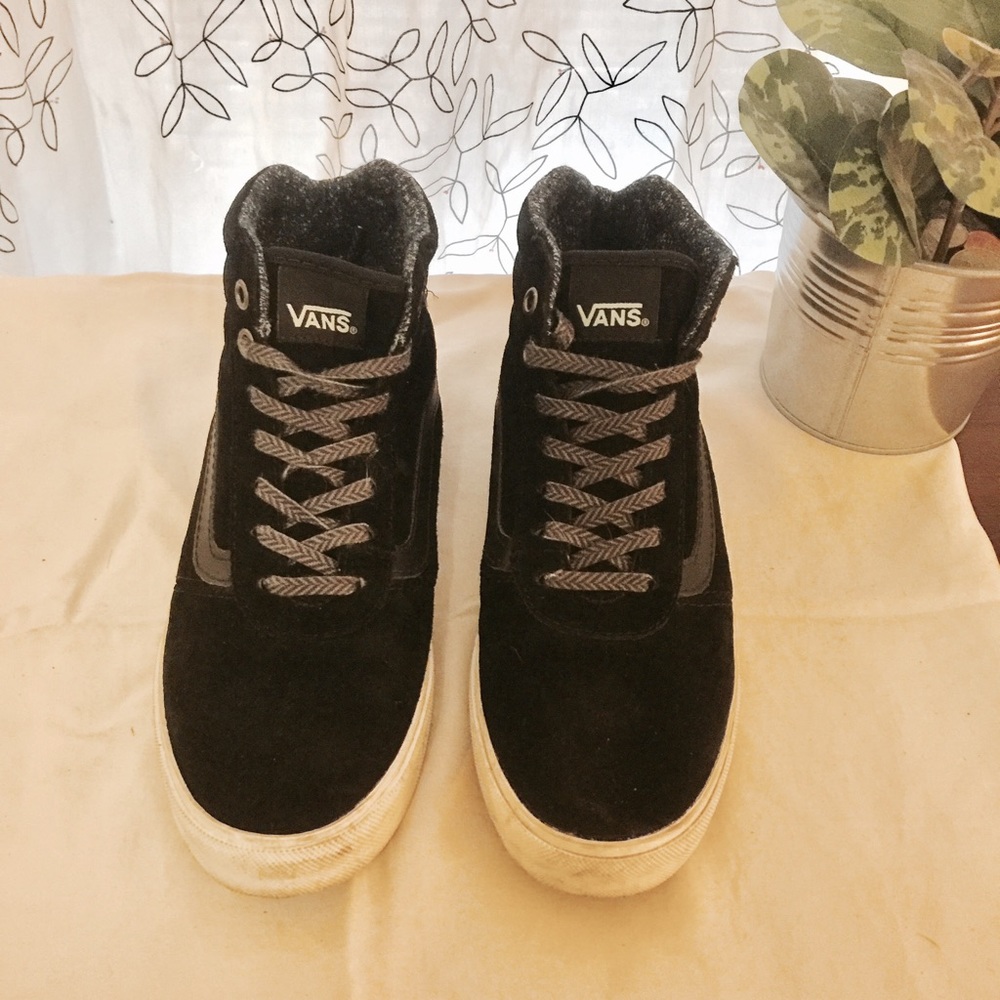 Vans Milton Women's High-Top Skate Shoes 6.5