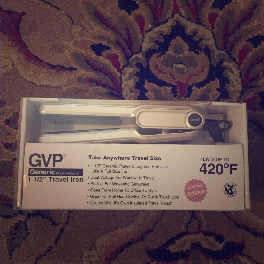 GVP 1 1/2 travel iron