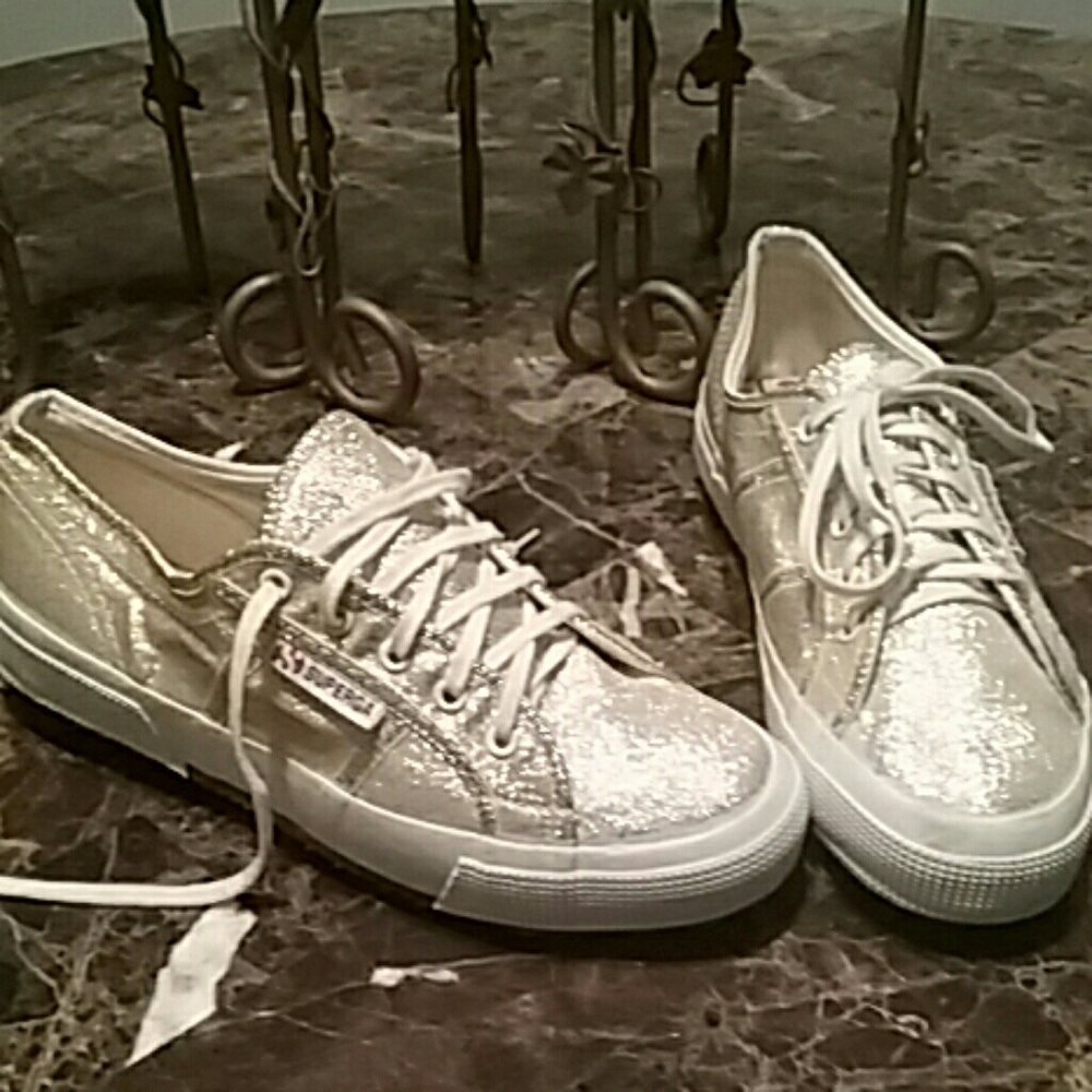 Superga  made in Italy sneakers.