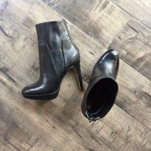 SAM EDELMAN // black booties