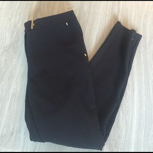 H&M skinny black dress pants