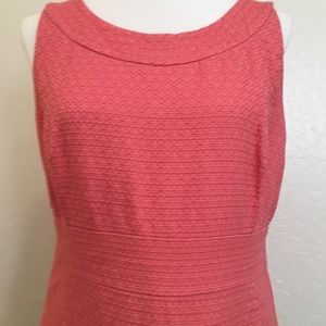 Vintage style pink sheath dress