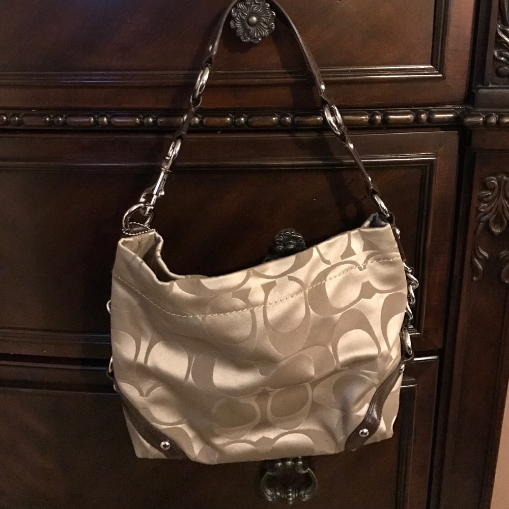 Coach 24 CM sateen hobo