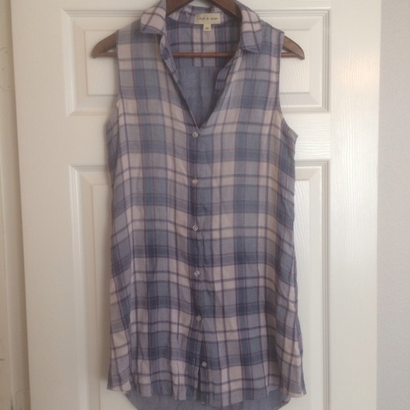 Anthropologie Tops - Anthropologie Cloth & Stone Tunic Shirt