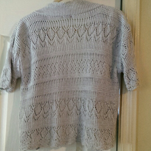 "Bina" Grey/Gray Shrug/Cardi. Size Medium/Lg - Picture 4 of 4