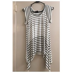 💕Grey Striped Tunic💕