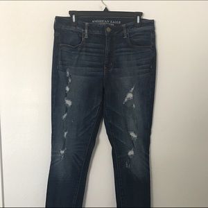 High rise AE jeggings