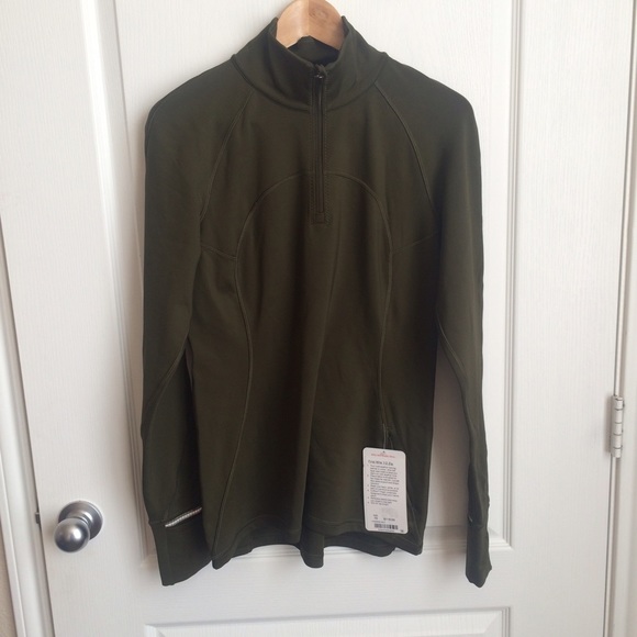 Lululemon First Mile Fleece Half Zip Pullover 10 - Picture 2 of 4