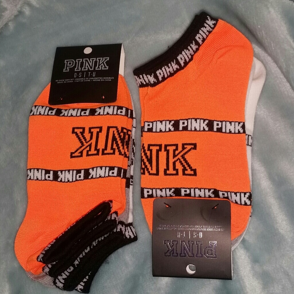 PINK Neon Socks (2 sets)