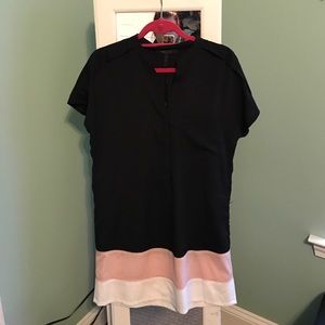 NWT BCBGMAXAZRIA short sleeve shift dress