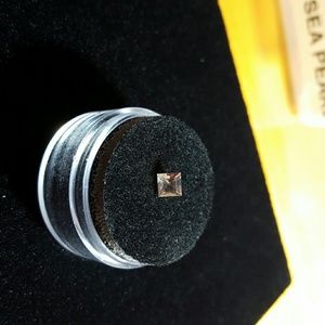 Natural Rare Princess Cut Oregon Sunstone Stunning