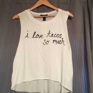 I Love Tacos tank