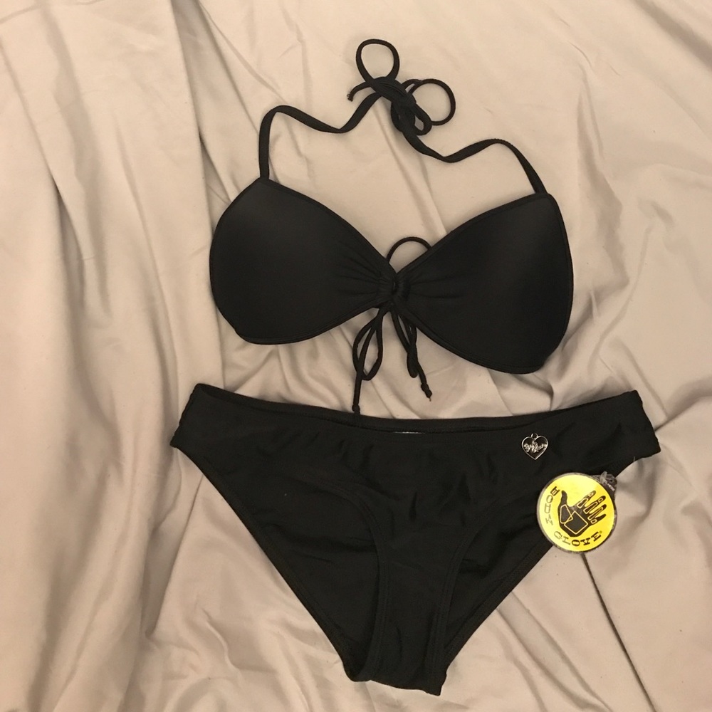Black Body Glove Bikini (XS)
