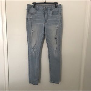 American eagle hi rise jeggings