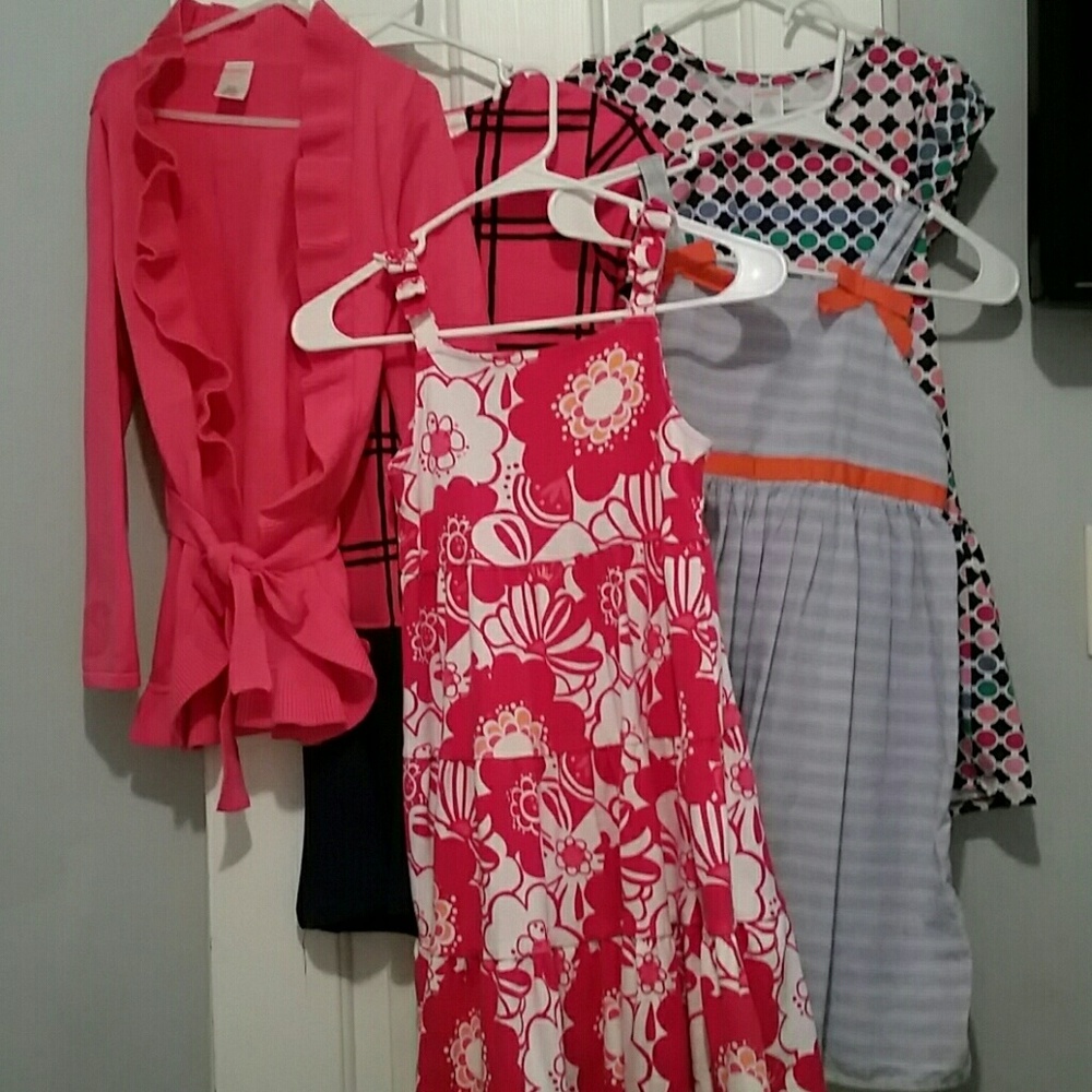 Bundle Gymboree Girls Dresses And Sweater