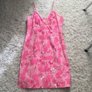 Lilly Pulitzer Grrranium print dress