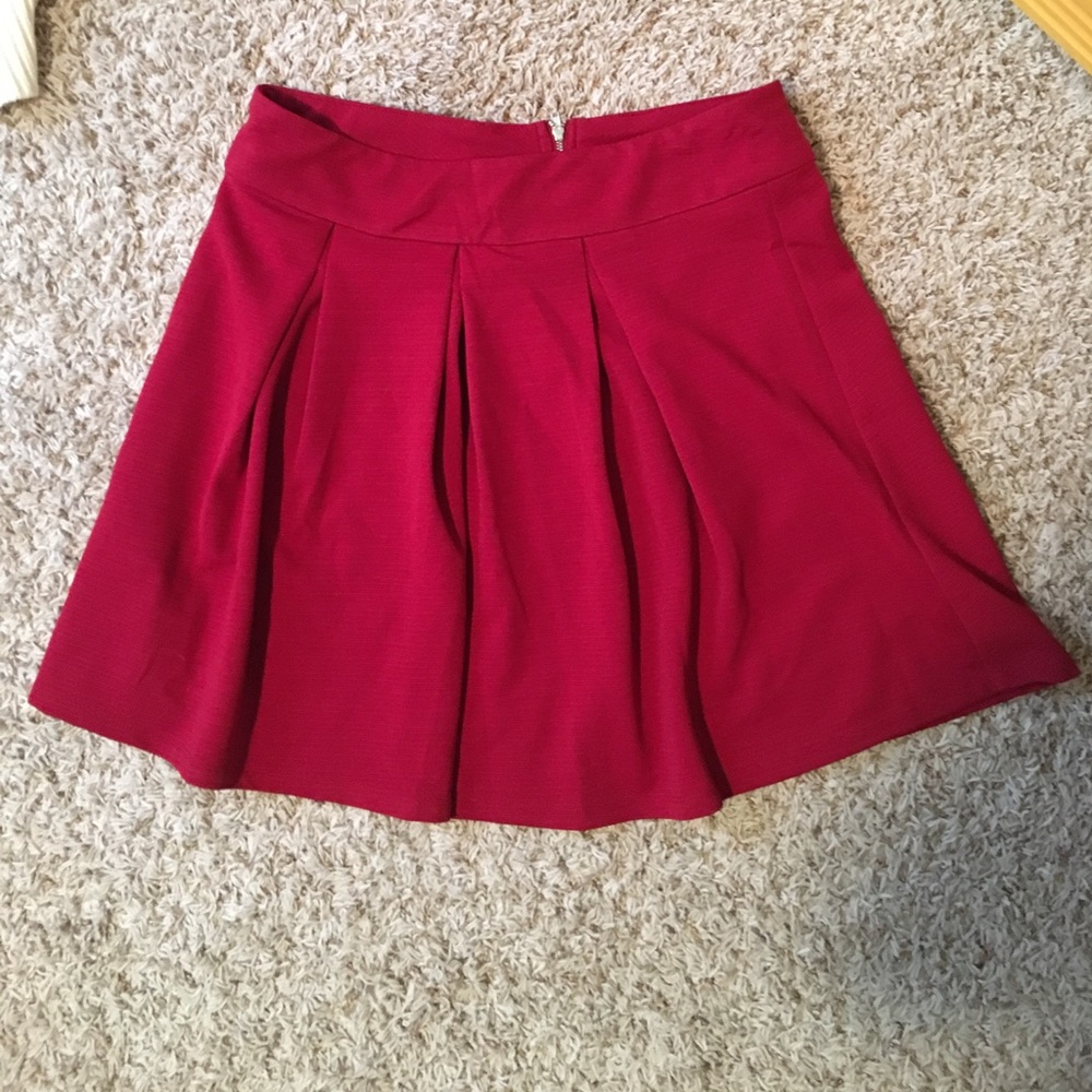 The Limited Red Skirt Size 14