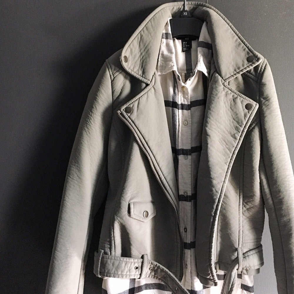 Tobi Faux Leather Jacket