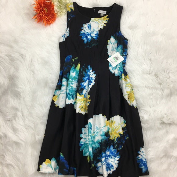 Calvin Klein Dresses & Skirts - Calvin Klein Fit and Flair Dress