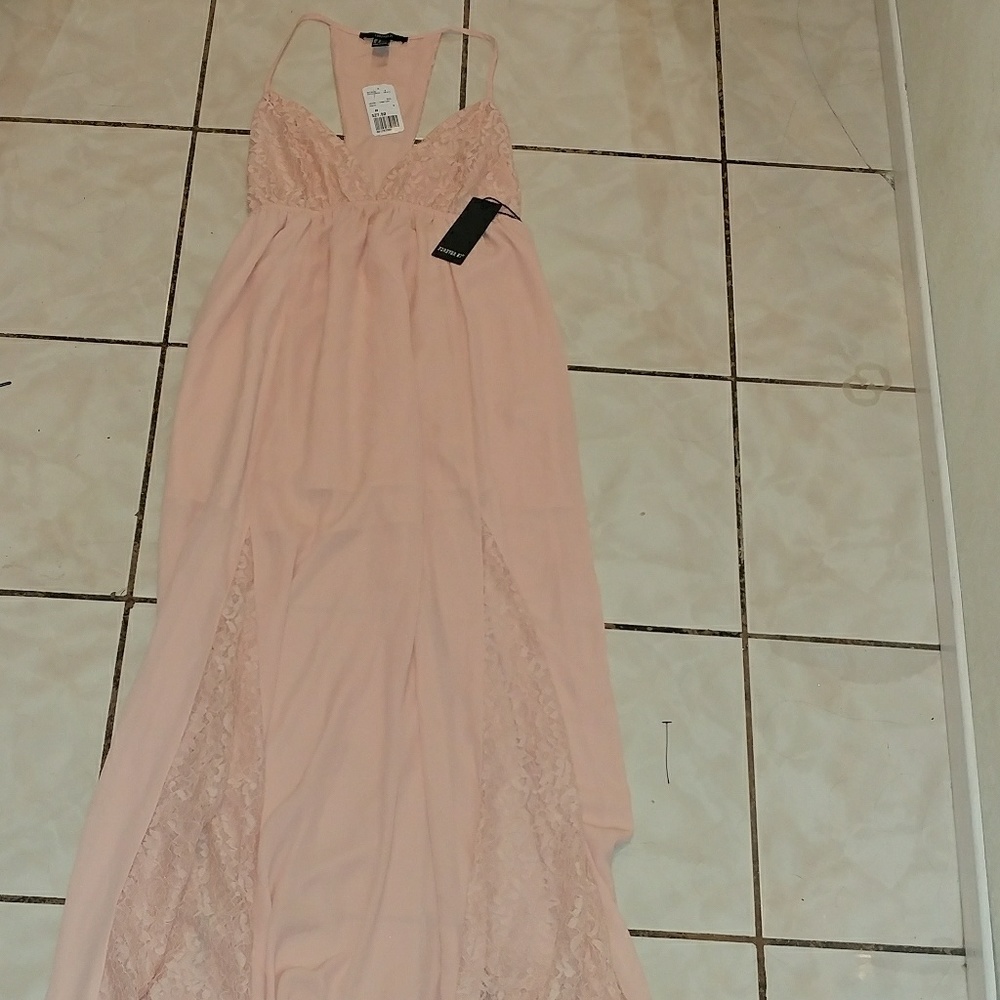 Forever 21 peachy long dress