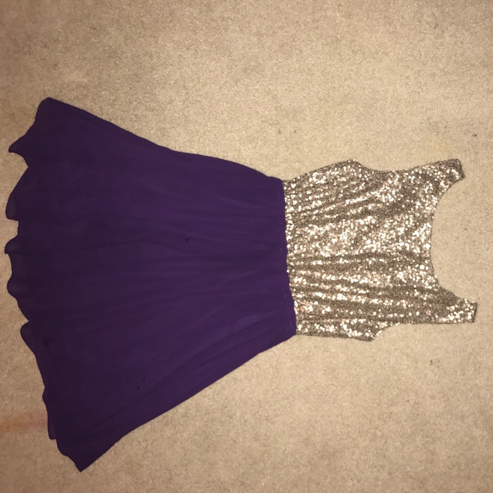 Sequined formal dress