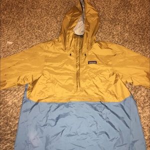 Men's Patagonia Half Zip Rain Jacket