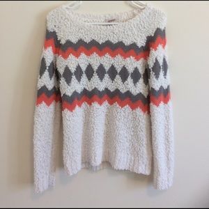 Pebble Pile Fuzzy Sweater