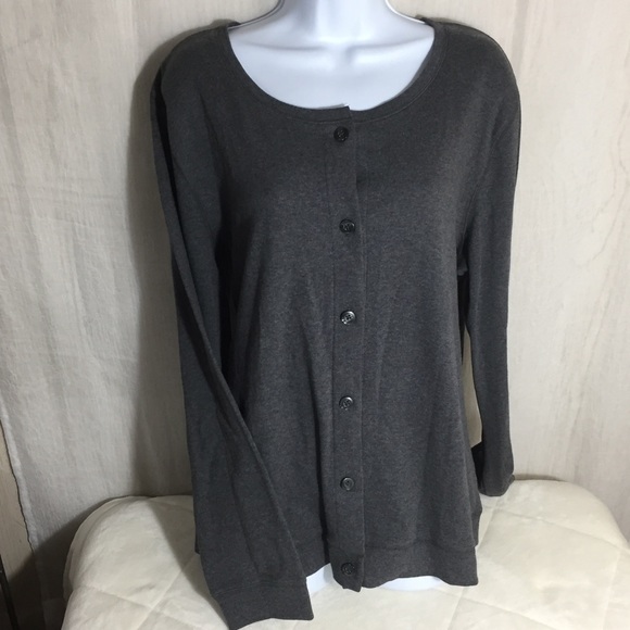 Karen Scott Tops - Karen Scott Cardigan Size L
