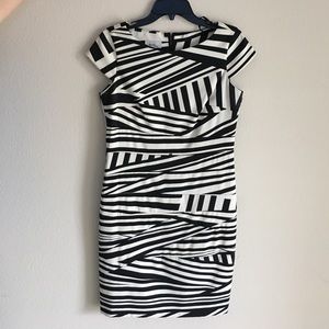 Black and white dress