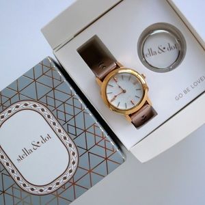 Stella & Dot Icon Convertible Watch // Rose Gold