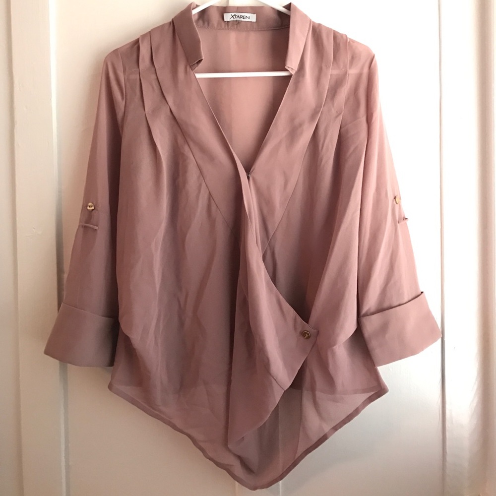 Sheer blouse