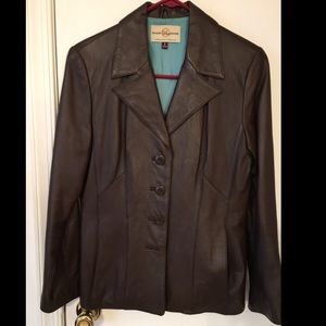 Genuine brown Wilson's leather jacket