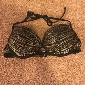 push up target bikini top
