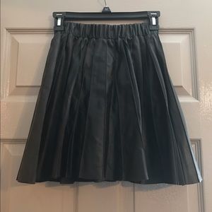 Leather Skirt