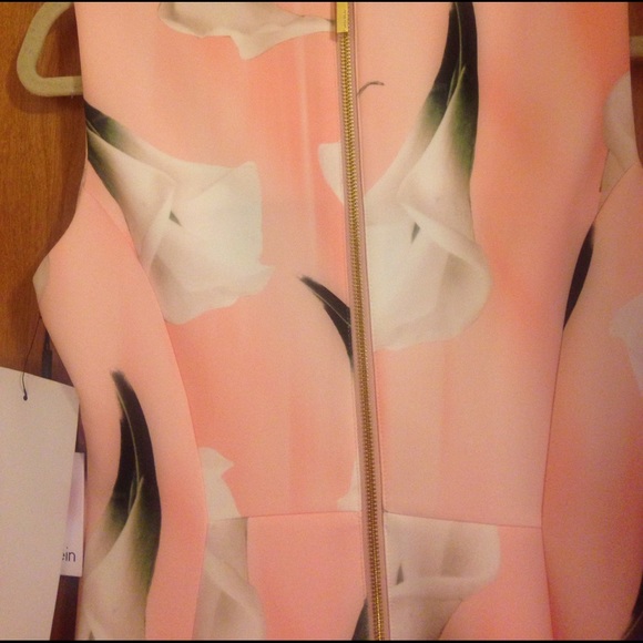 Calvin Klein Pink Floral Dress - Picture 4 of 4