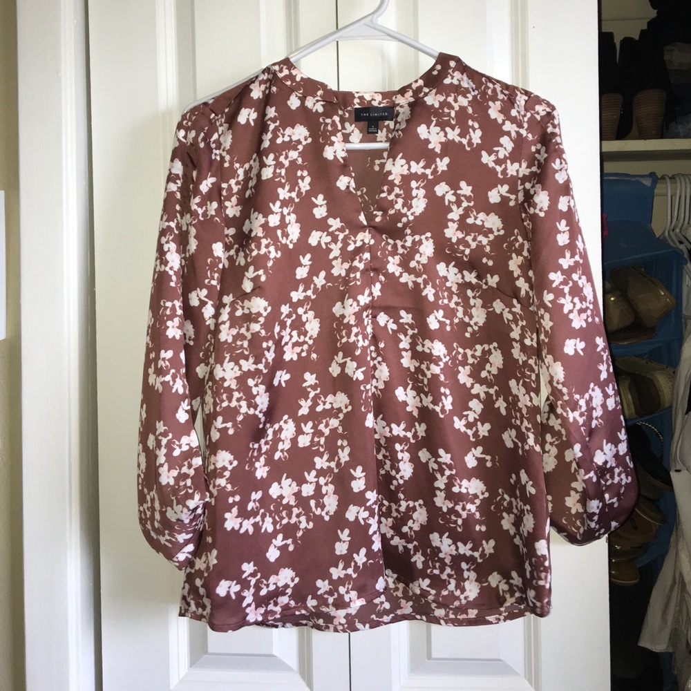 The Limited Flowered Blouse