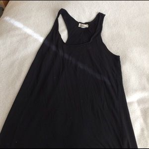 Sheer black Forever 21 tank top